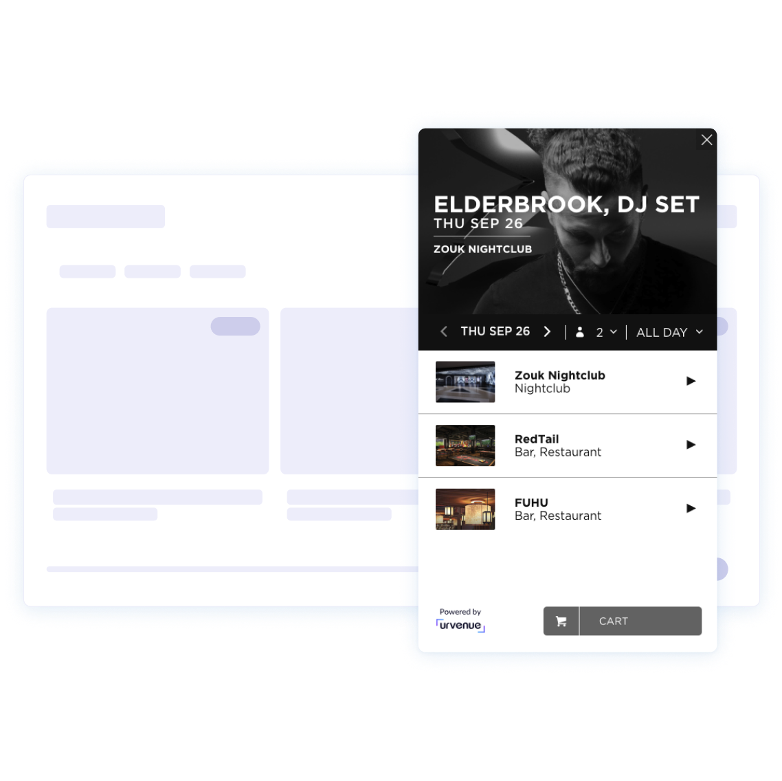 Integrations widgets