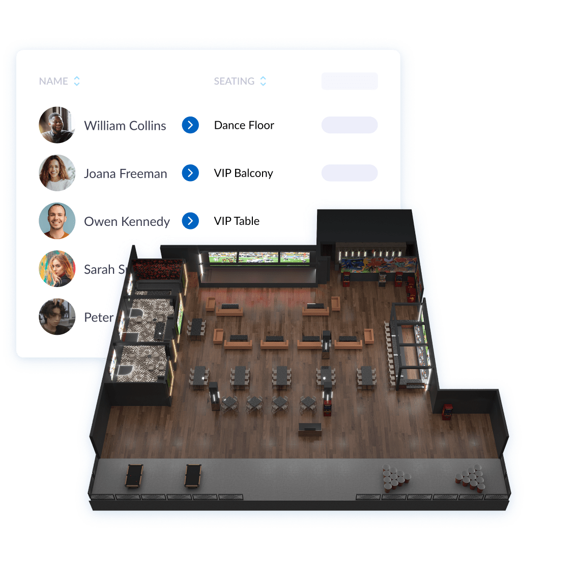 reservation seating management