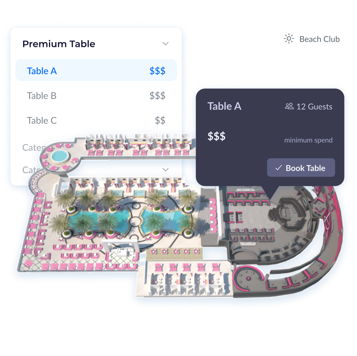 seating table management