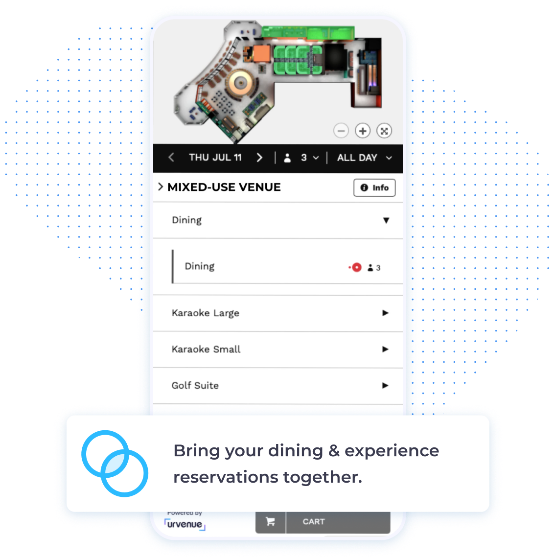 unified booking cart