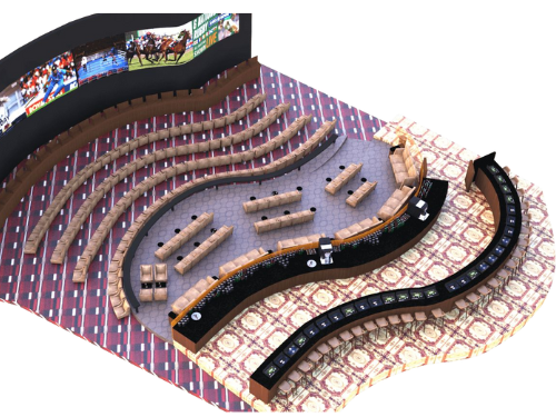 Caesars Palace Sportsbook 3D Map provided by UrVenue